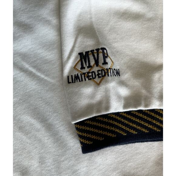 Houston Astros Polo Shirt Mens XL White Short Sleeve Vintage Y2K MLB Baseball - Picture 7 of 7